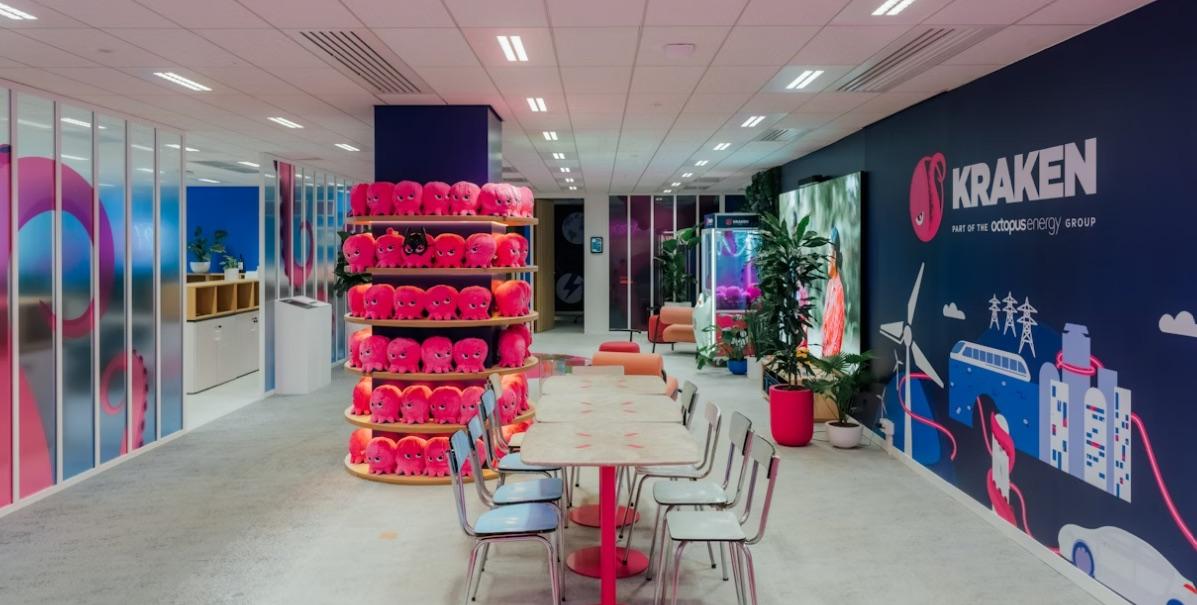 Mobilier de bureau ergonomique - bureaux Octopus Energy, Paris, aménagés par Instead