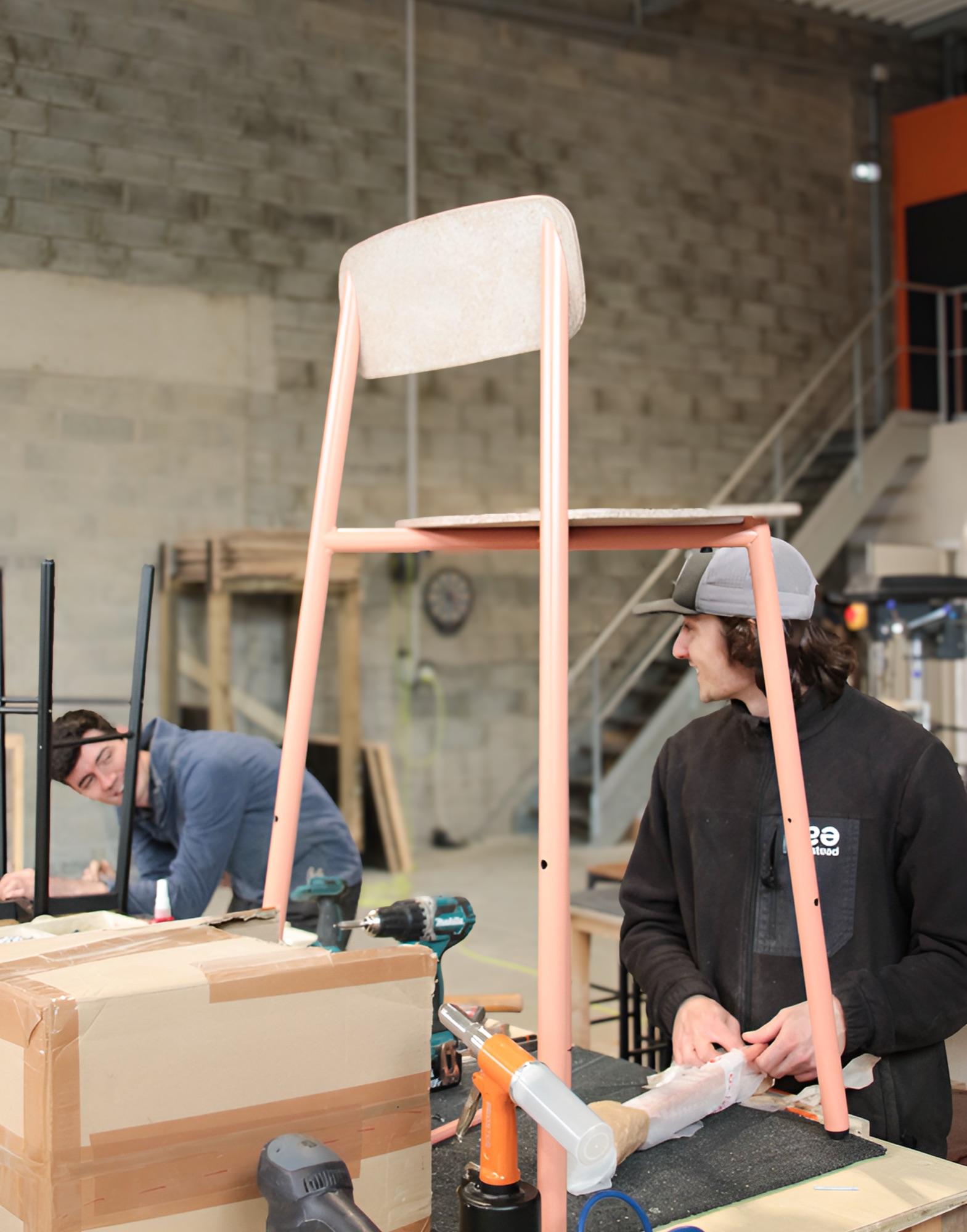 Instead workshop — assembling a chair