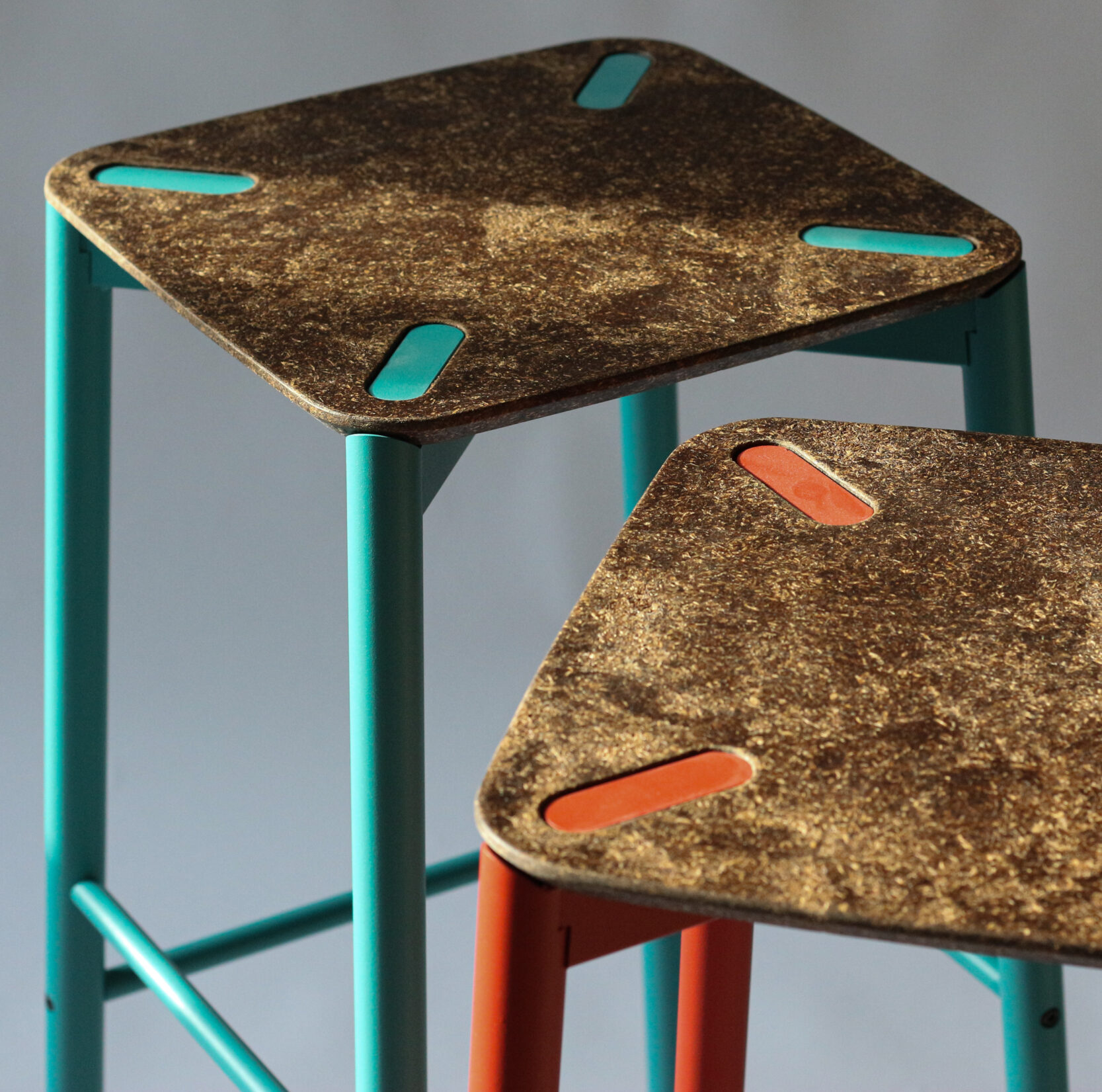 Tabouret de bar recyclé Newport - Mobilier CHR
