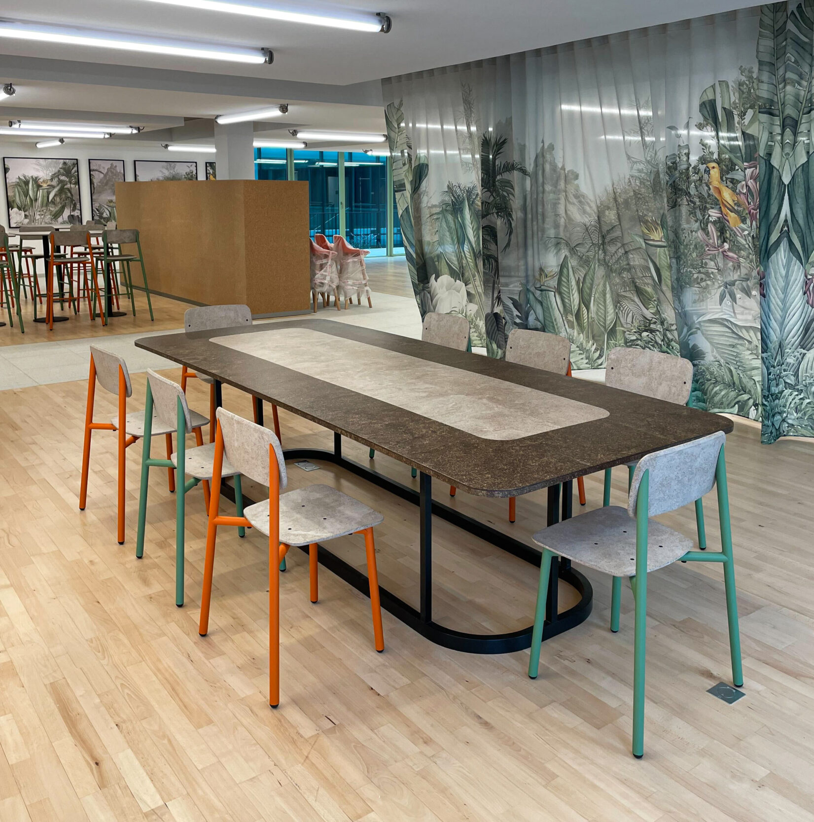 Table et chaises recyclées - Mobilier CHR