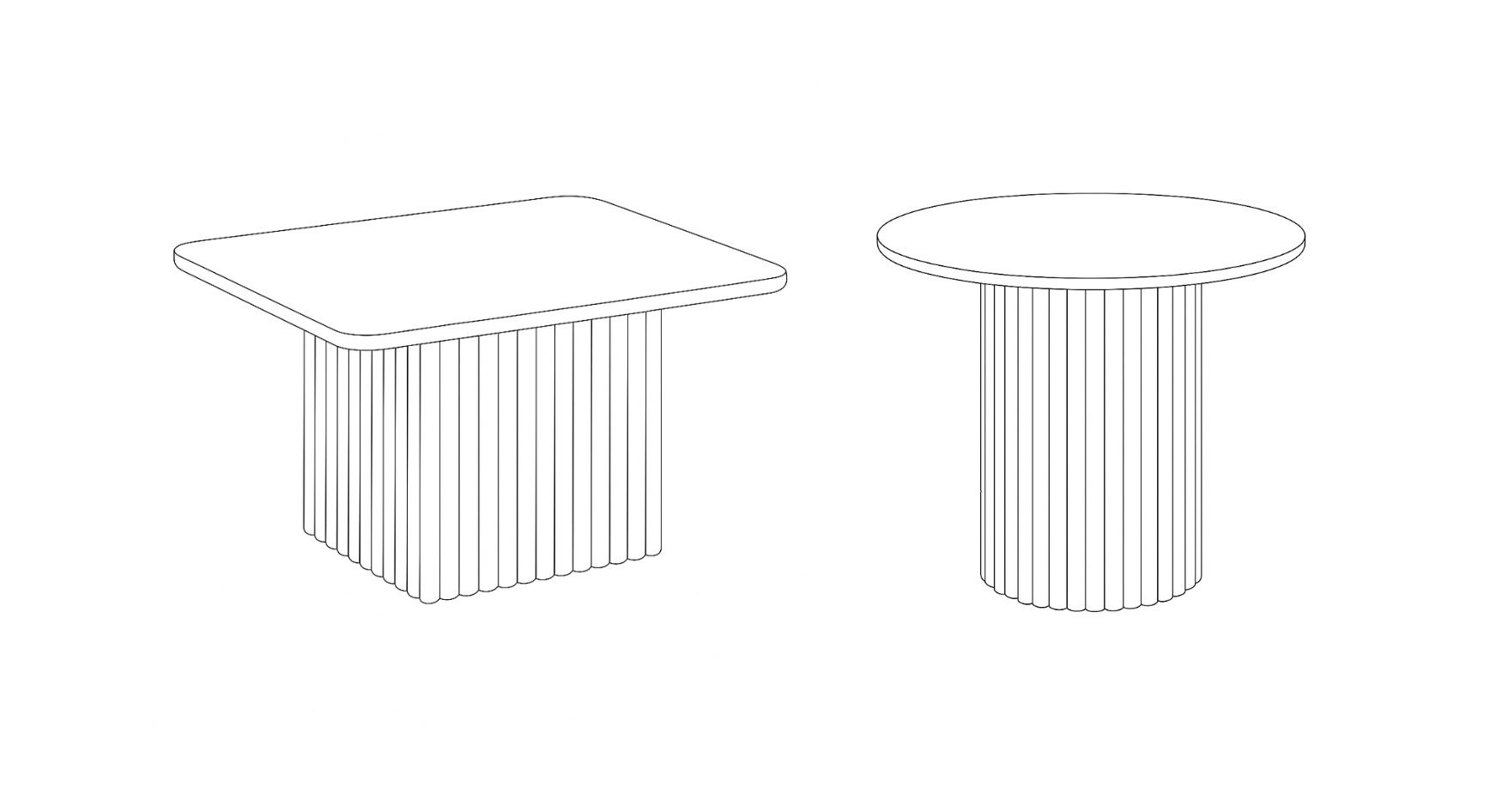 fiche technique table basse citra